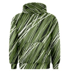 Green Decorative Pattern Men s Pullover Hoodie