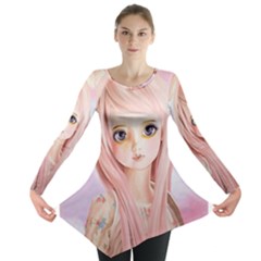 Ballet The Pink Lover By Rosie Lee D37y3jq Long Sleeve Tunic  by chastityrose1