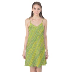 Green And Yellow Van Gogh Pattern Camis Nightgown