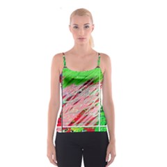 Colorful Pattern Spaghetti Strap Top by Valentinaart