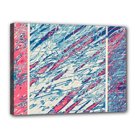 Colorful Pattern Canvas 16  X 12 