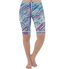 Colorful Pattern Cropped Leggings 