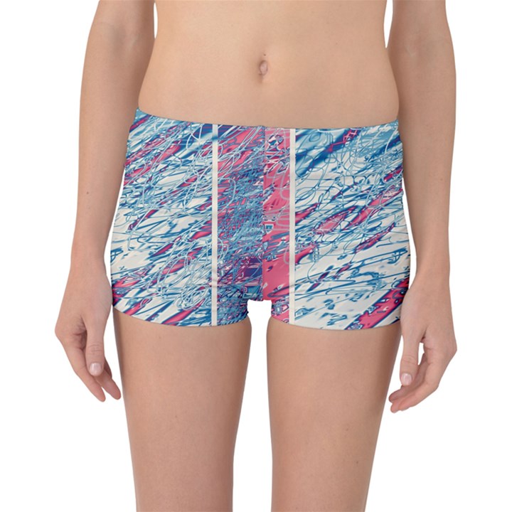 Colorful pattern Boyleg Bikini Bottoms