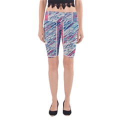 Colorful Pattern Yoga Cropped Leggings