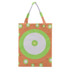 Green And Orange Design Classic Tote Bag