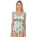 Green pattern Princess Tank Leotard  View1