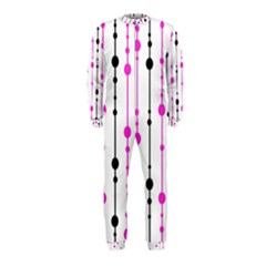 Magenta, black and white pattern OnePiece Jumpsuit (Kids)