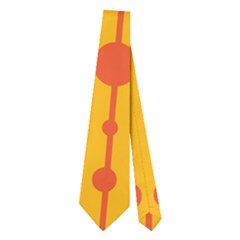 Yellow, Green And Red Pattern Neckties (two Side) 