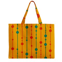 Yellow, Green And Red Pattern Zipper Mini Tote Bag by Valentinaart