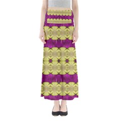  Purple Gold Floral And Paradise Bloom Maxi Skirts