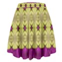  Purple Gold Floral And Paradise Bloom High Waist Skirt View2