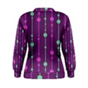 Purple and green pattern Women s Sweatshirt View2