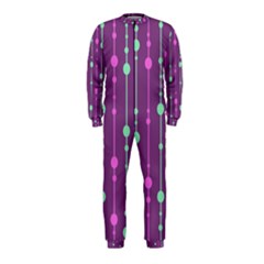 Purple and green pattern OnePiece Jumpsuit (Kids)