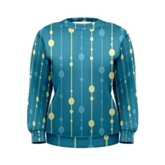 Blue Pattern Women s Sweatshirt