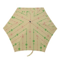 Pastel Pattern Mini Folding Umbrellas