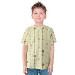 Brown Pattern Kid s Cotton Tee