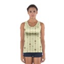 Brown pattern Women s Sport Tank Top  View1