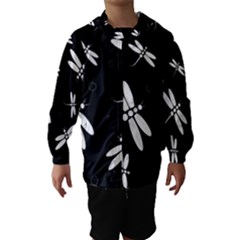 Dragonflies Pattern Hooded Wind Breaker (kids) by Valentinaart