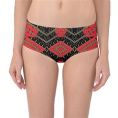 Fiction Mid-waist Bikini Bottoms by MRTACPANS