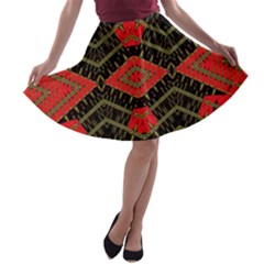 Fiction A-line Skater Skirt