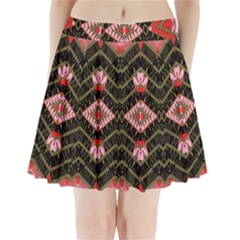 Pegasus Rom Pleated Mini Mesh Skirt