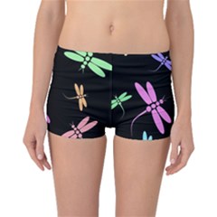 Pastel Dragonflies Boyleg Bikini Bottoms