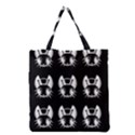 White and black fireflies  Grocery Tote Bag View2