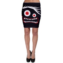 Crazy Monster Bodycon Skirt by Valentinaart