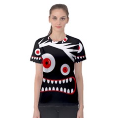 Crazy Monster Women s Sport Mesh Tee