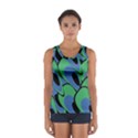 Peacock pattern Women s Sport Tank Top  View1