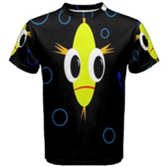 Yellow Fish Men s Cotton Tee