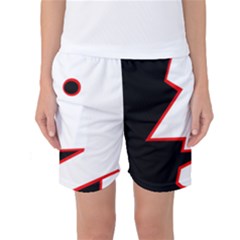 Man Women s Basketball Shorts by Valentinaart