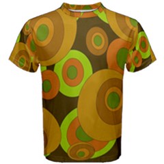 Brown Pattern Men s Cotton Tee by Valentinaart