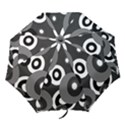 Gray pattern Folding Umbrellas View1