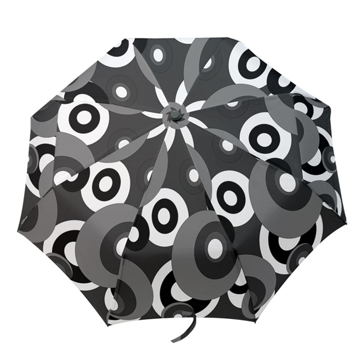 Gray pattern Folding Umbrellas