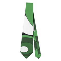 Green Pattern Neckties (two Side)  by Valentinaart