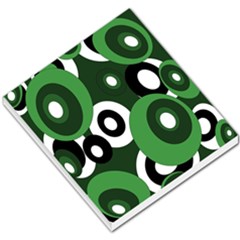 Green Pattern Small Memo Pads by Valentinaart