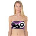 Purple pattern Bandeau Top View1