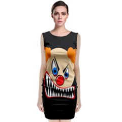 Evil Clown Classic Sleeveless Midi Dress by Valentinaart