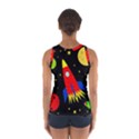 Spaceship Women s Sport Tank Top  View2