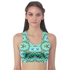 Fake Sky Night Sports Bra by MRTACPANS