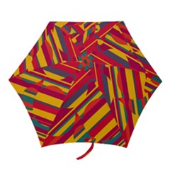 Colorful Hot Pattern Mini Folding Umbrellas by Valentinaart