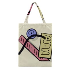 Decorative Abstraction Classic Tote Bag by Valentinaart