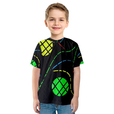 Colorful Design Kid s Sport Mesh Tee by Valentinaart