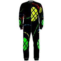 Colorful Design Onepiece Jumpsuit (men)  by Valentinaart