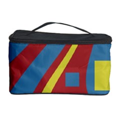 Colorful Abstrac Art Cosmetic Storage Case by Valentinaart