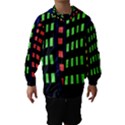 Colorful abstract city landscape Hooded Wind Breaker (Kids) View1