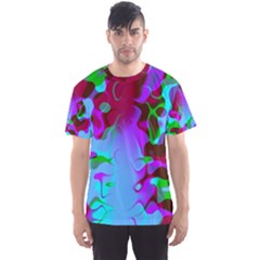 Abstract Colorsplash Men s Sport Mesh Tee