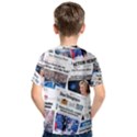 Hillary 2016 Historic Newspaper Collage Kid s Cotton Tee View2