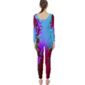 Retro Abstract Colorsplash Long Sleeve Catsuit View2